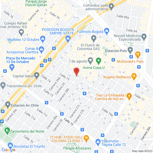 Mapa de Vías Y Estructuras Ltda.