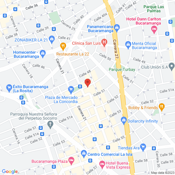 Map of Cerrajería Daman