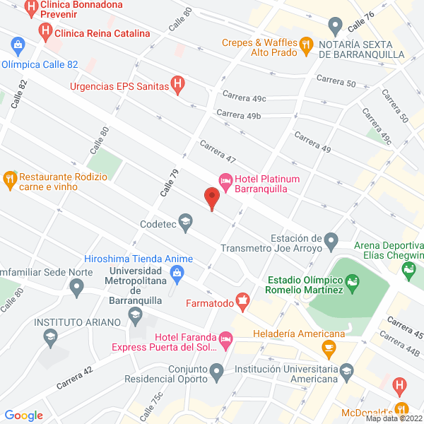 Map of Anything To Order S.A.S.