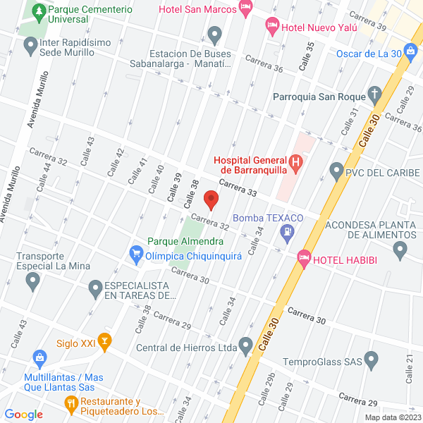 Map of Sophia Producciones & Distribuciones S.A.S.