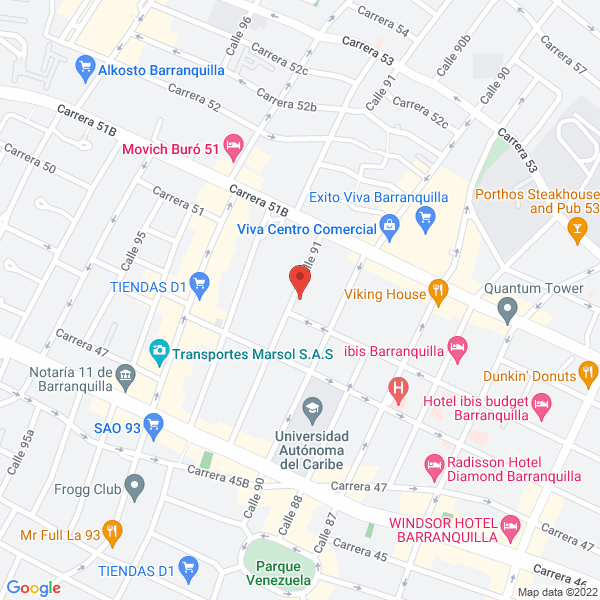 Map of Monreyal S.A.S.