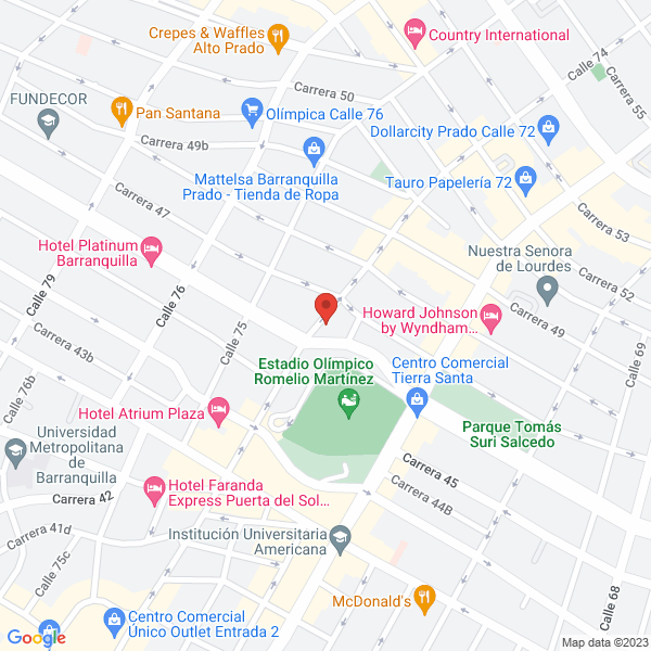 Map of Consultores Especializados En Gestion Sociopredial S.A.S.