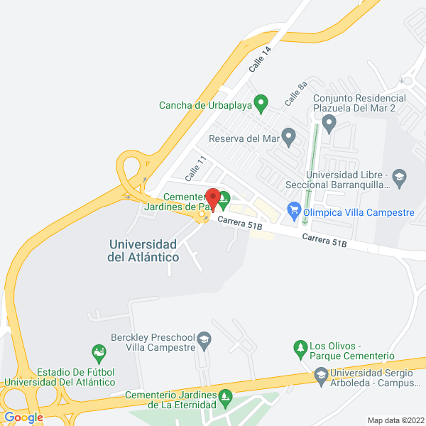 Map of Petroclean S.A.S.