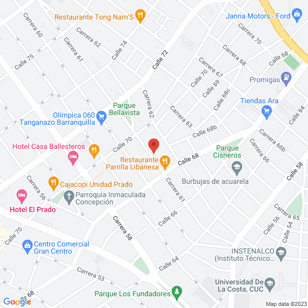 Map of City Tech Colombia S.A.S.