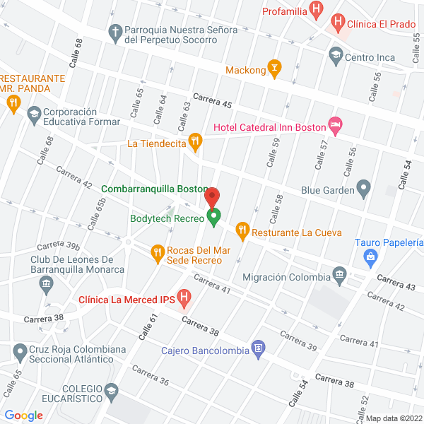 Map of Gashouse Company S.A.S.