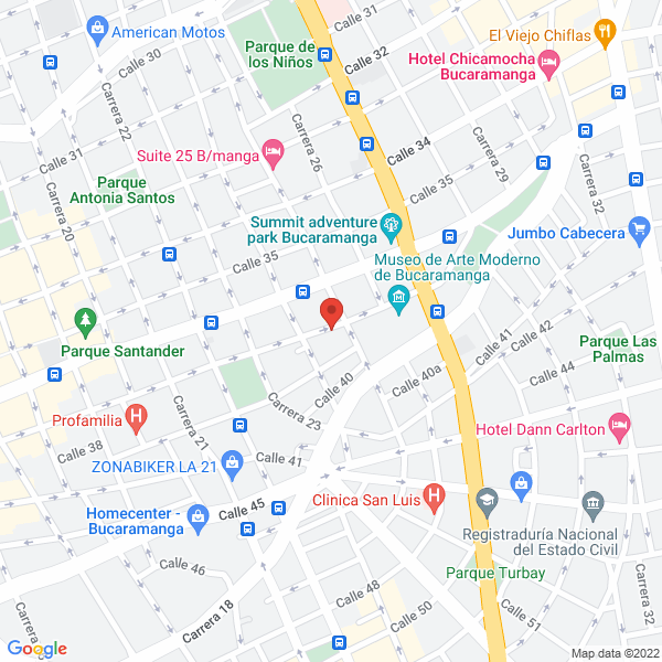 Map of Innovaciones Urbanas De Santander S.A.S.