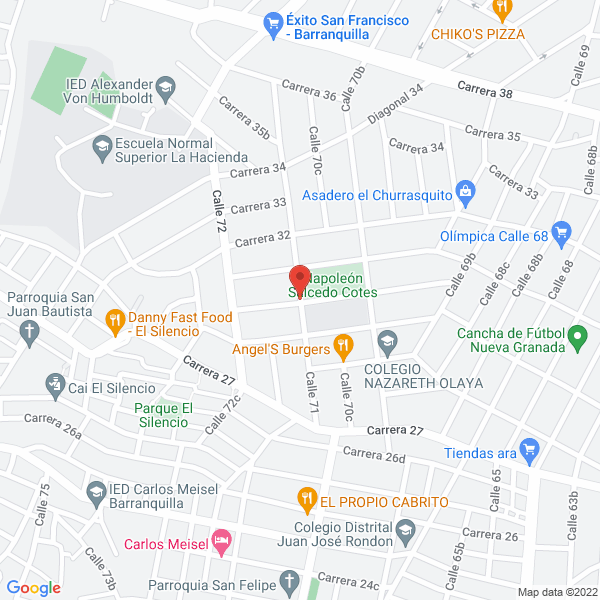 Map of Ptc Ingeniería & Representaciones S.A.S.