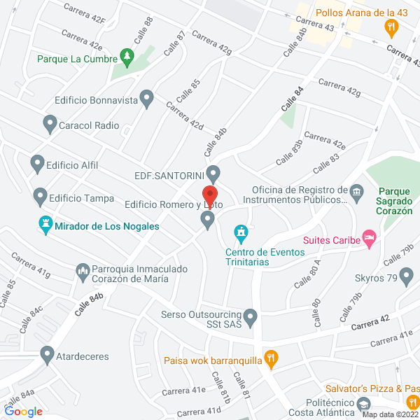 Map of Transportes Meval Tour S.A.S.