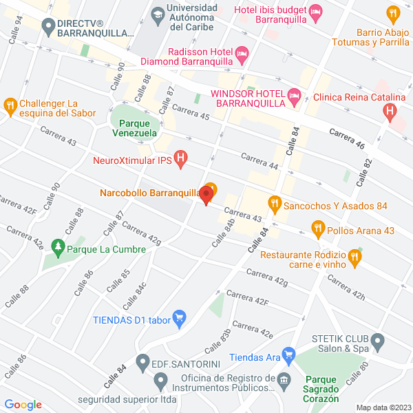 Map of Restaurante Medio Oriente