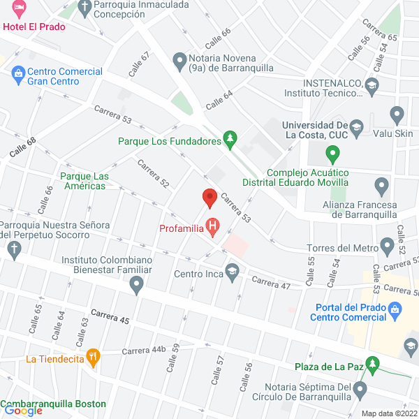 Map of Servicio Integral Médico Asistencial S.A.S.