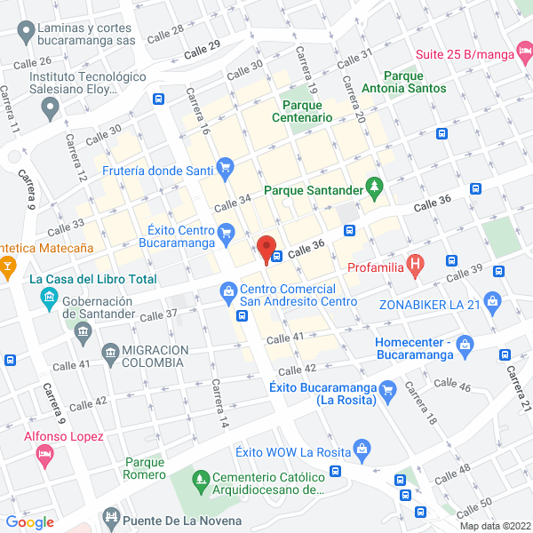Map of Ultra Servicios Ltda.