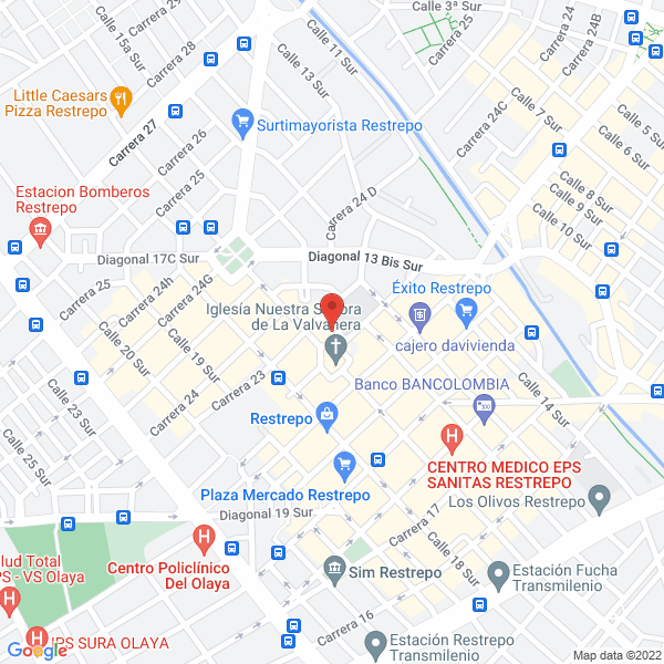 Mapa de Tovalini