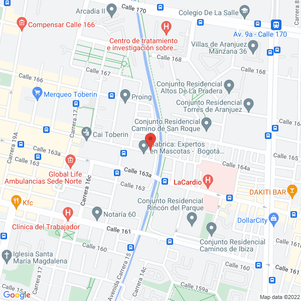 Mapa de Toyo Raicing Ltda