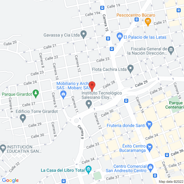 Map of Soportería La 28