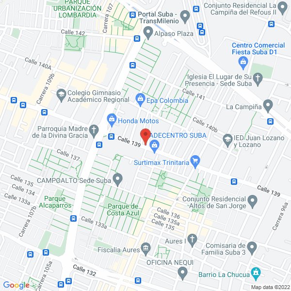 Mapa de Sosa Distribuciones S.A.S.