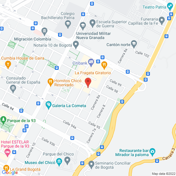 Mapa de Star Consulting Group S.A.S.