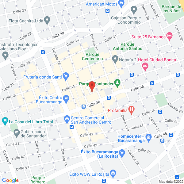 Map of Setra Ltda.