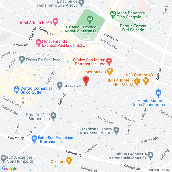 Map of Severini Flórez Silvio