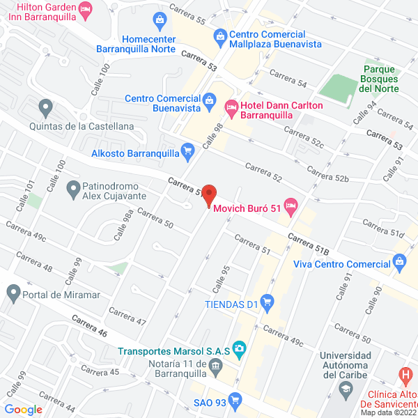 Map of Vélez García Joaquín