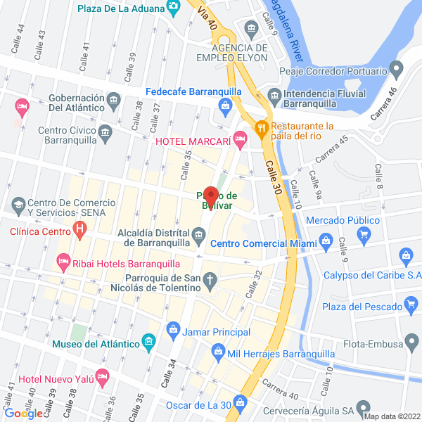 Map of Zona Libre