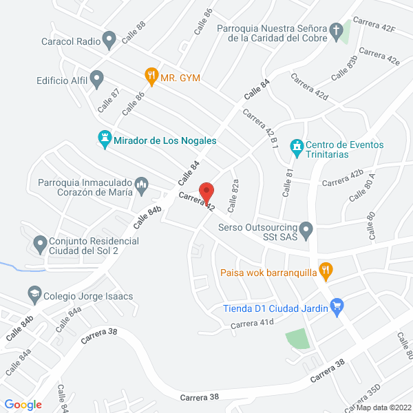 Map of Show De Helados