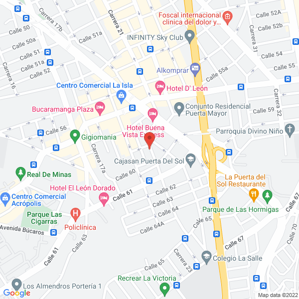 Map of Vidrios Y Ventanales Puerta Del Sol