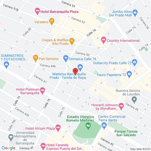Map of Caxar Seguridad