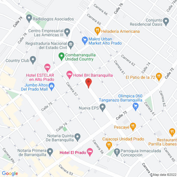 Map of Villera Hermanos Ltda.