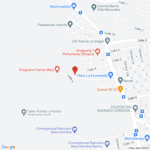 Map of Solobici