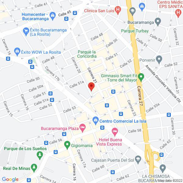 Map of Variedades Para Tú