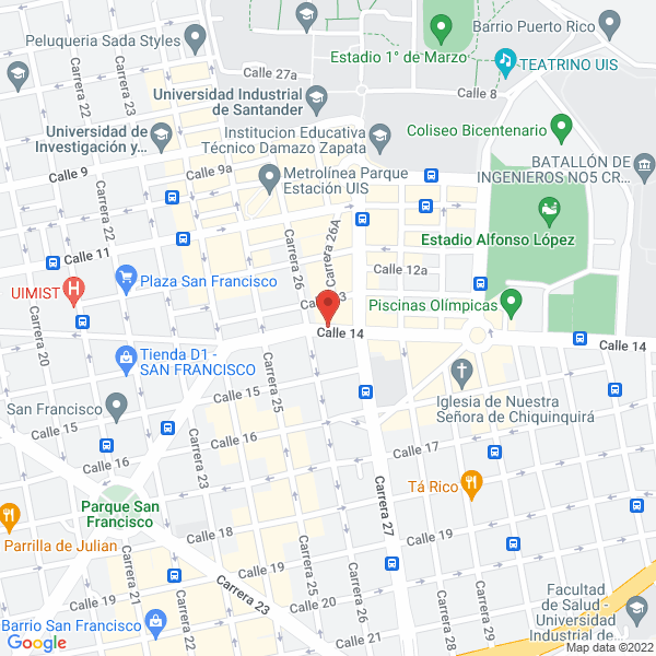 Map of Tapicería Ruiz