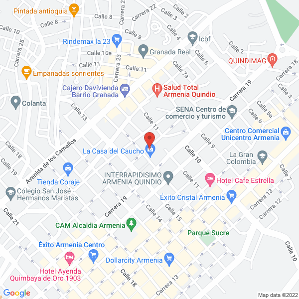 Map of Urbe Construcciones