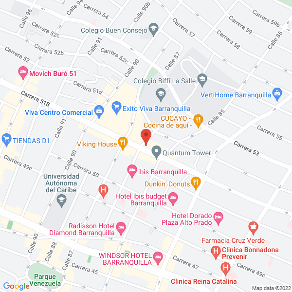 Map of Vialy Su Asesor De Seguros Ltda