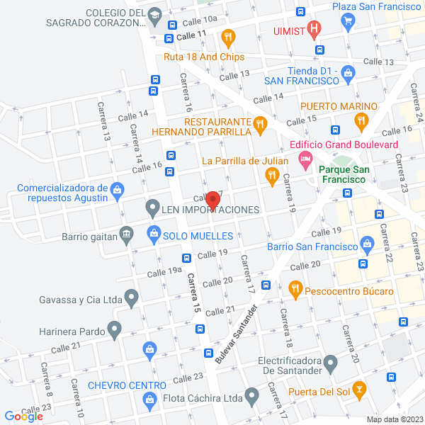 Map of Surti-Peces