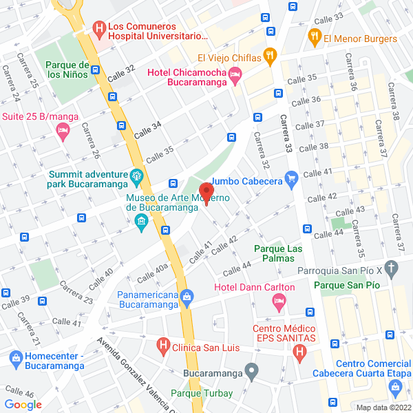 Map of Tadema S.A.S.