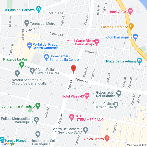 Map of Xxi Century Industrial Machinery And Parts.Sas