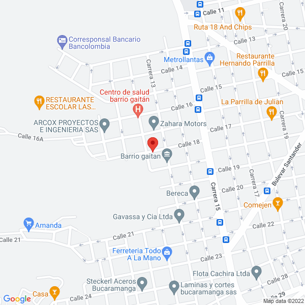 Map of Yarce Pintupieles