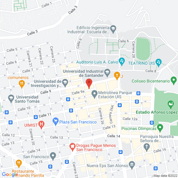 Map of Tecnicos Archivisticos S.A.S
