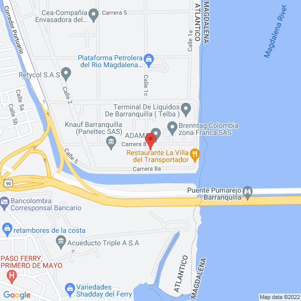 Map of Terquim S.A.S.