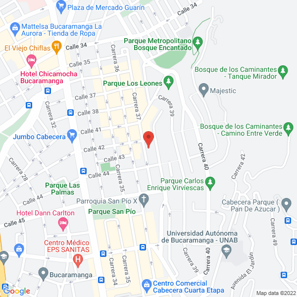 Map of Jugos Frutas Y Más Trillos