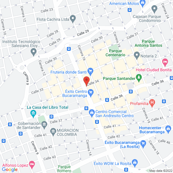 Map of Agencia De Viajes Higuitours