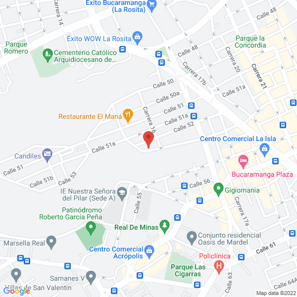 Map of Alarmas Y Polarizados A Domicilio