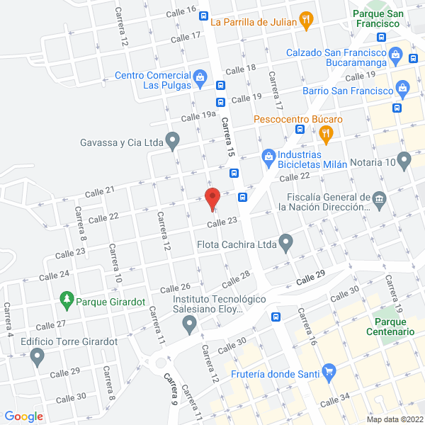 Map of Almacen Auto Ariza