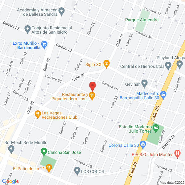 Map of Almacén Todo Spicer