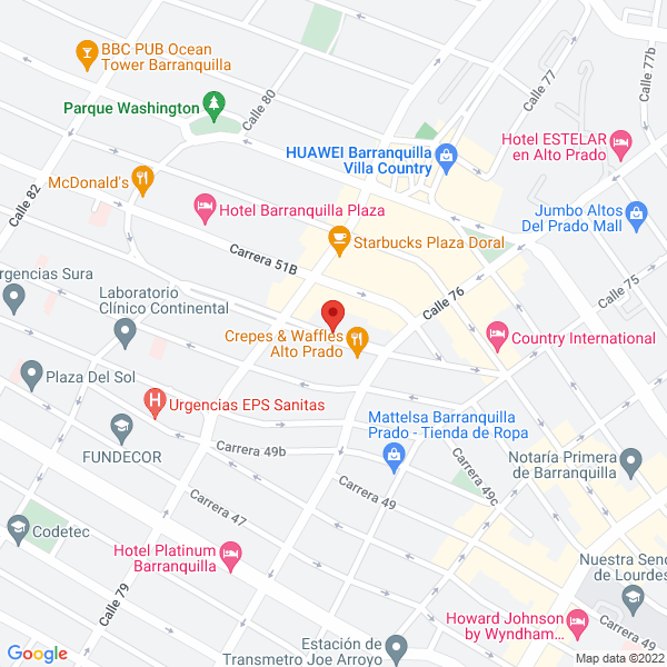 Map of Roig Ana María
