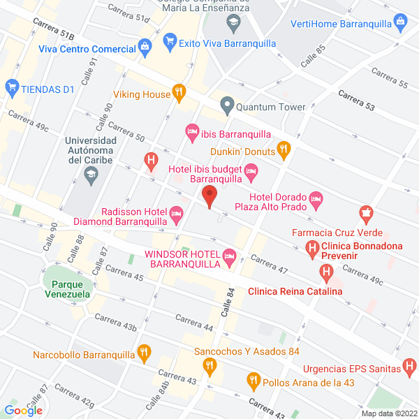 Map of Anayatorresliliana