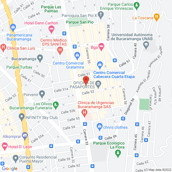 Map of Antonia