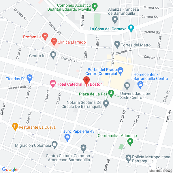 Map of Ap. Ingeniería Ltda.