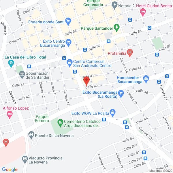 Map of Arte Vinci