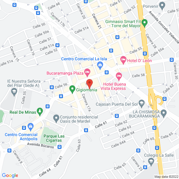 Map of Asadero De Pollos Hornillas